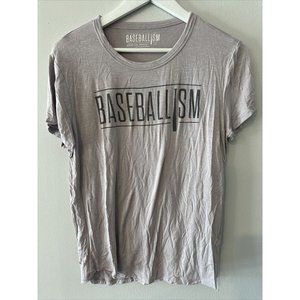 Baseballism ⚾ Gray Women's Tee